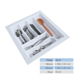 Organizador de Gaveta Porta Talheres OG-07