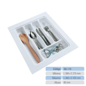 Organizador de Gaveta Porta Talheres OG-110