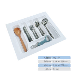 Organizador de Gaveta Porta Talheres OG-147