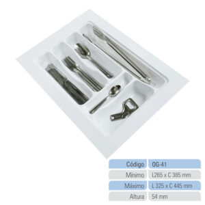 Organizador de Gaveta Porta Talheres OG-41