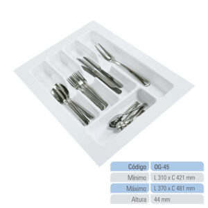 Organizador de Gaveta Porta Talheres OG-45