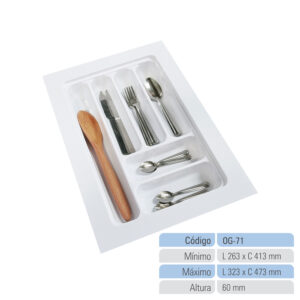 Organizador de Gaveta Porta Talheres OG-71