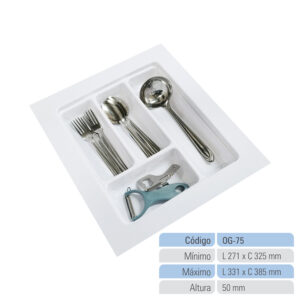 Organizador de Gaveta Porta Talheres OG-75