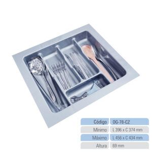 Organizador de Gaveta Porta Talheres OG-78