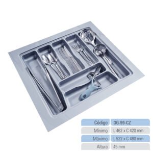 Organizador de Gaveta Porta Talheres OG-99