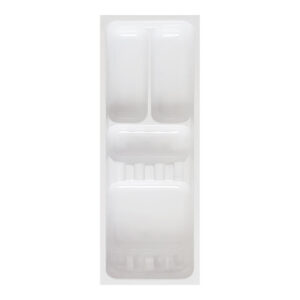 Organizador de gavetas de banheiro branco OGB-06